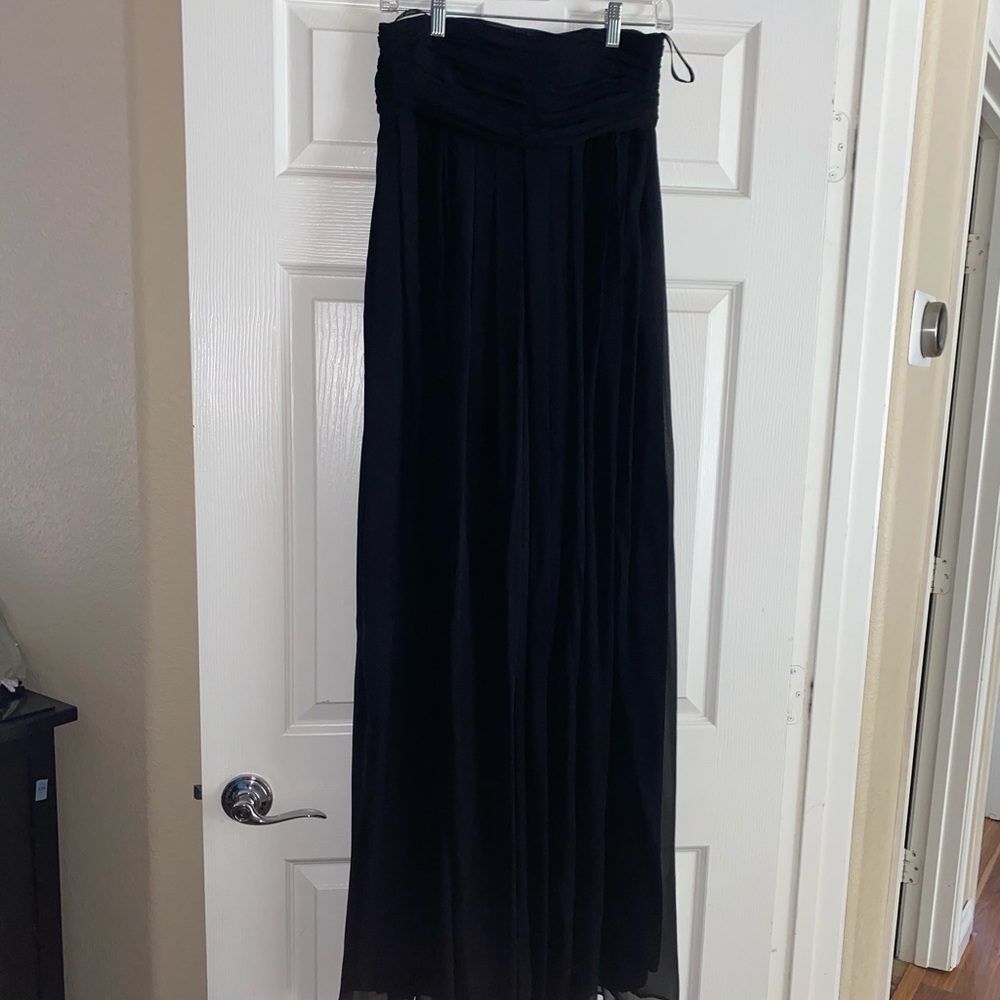 Rachel Zoe High Waisted Sheer Draped Pants